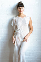 Limited Edition Hand Embroidered Silk Chiffon Caftan