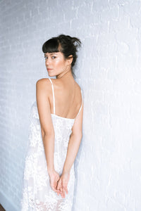 Limited Edition Wales Floral Lace Long Slip