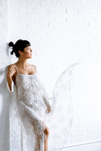 Limited Edition Wales Floral Lace Long Slip