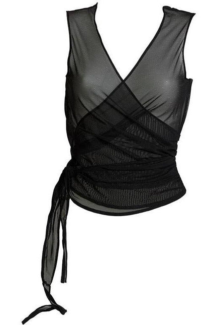 Lexi mesh wrap top - Be Lynley